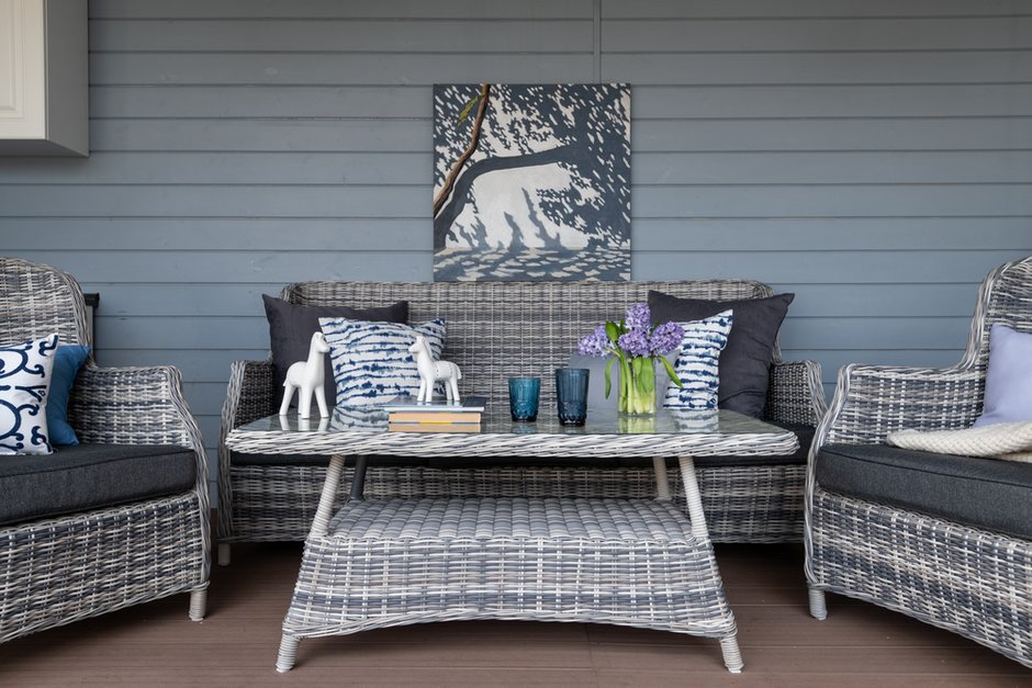 Фотография: Терраса в стиле Скандинавский, Эко, Классический, Дом, Проект недели, Анна Крапивко, Кирпичный дом, 4 и больше, Более 90 метров – фото на INMYROOM