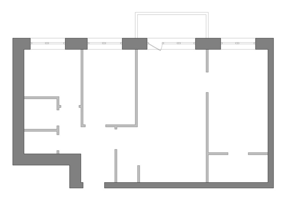 Обмерный план