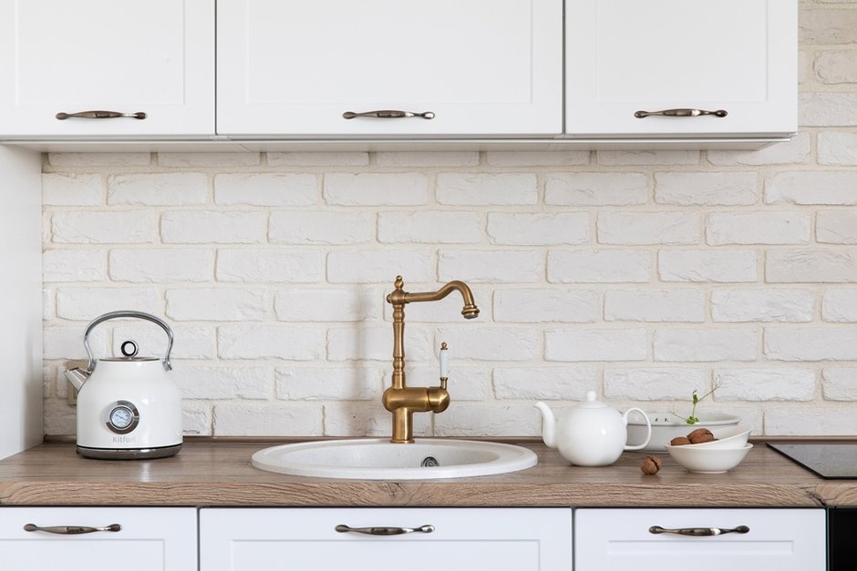 Фотография: Кухня и столовая в стиле Современный, Квартира, Студия, Проект недели, Ростов-на-Дону, до 40 метров, Modesign – фото на INMYROOM