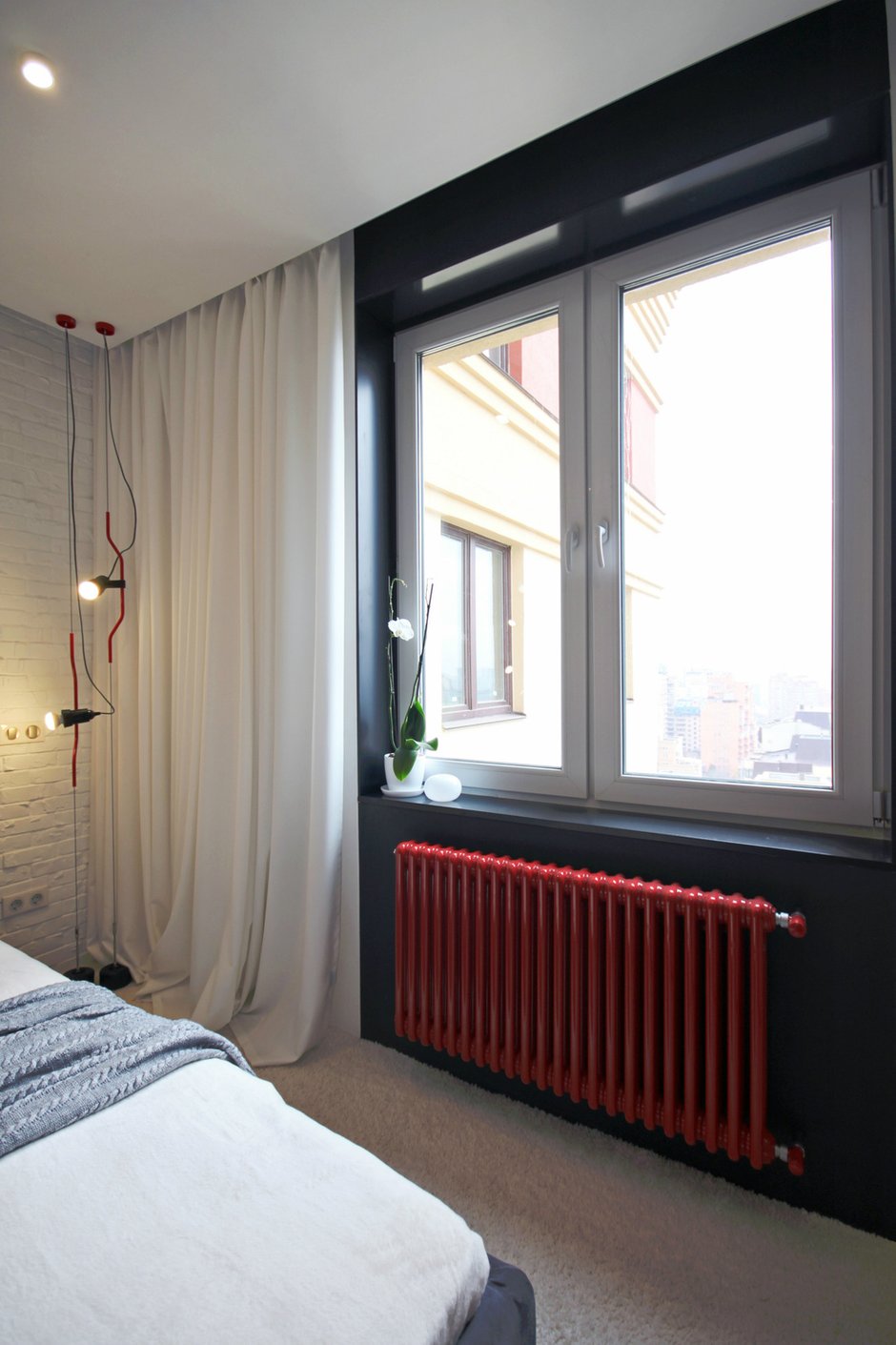 Фотография: в стиле , Современный, Квартира, Минимализм, Проект недели, Киев, Денис Свирид, однокомнатная квартира, Ника Воротынцева – фото на INMYROOM