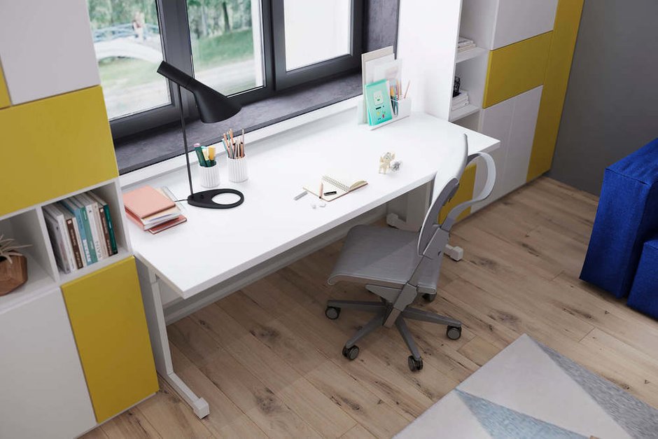 Фотография: Детская в стиле Современный, Квартира, Проект недели, Geometrium, Более 90 метров, Kronospan – фото на INMYROOM