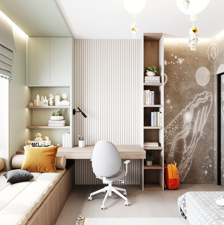 Фотография: Детская в стиле Современный, Лофт, Квартира, Проект недели, Санкт-Петербург, 4 и больше, Более 90 метров, Студия 20:18 – фото на INMYROOM