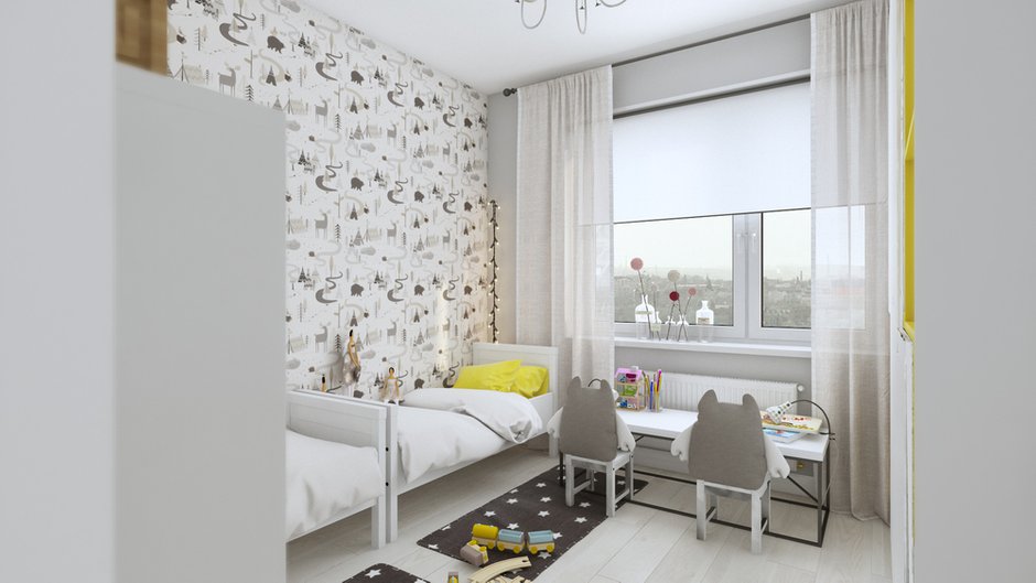 Фотография:  в стиле , Квартира, Проект недели, Монолитный дом, 4 и больше, 60-90 метров, Ольга Васильева, May Design, ЖК Gröna Lund – фото на INMYROOM