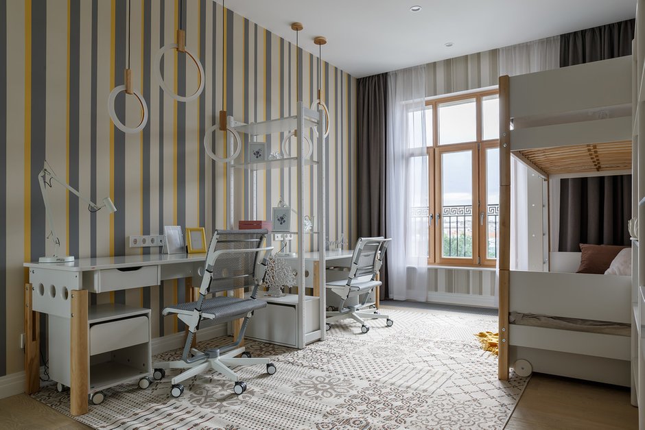 Фотография: Детская в стиле Современный, Классический, Квартира, Проект недели, Санкт-Петербург, 3 комнаты, 60-90 метров, Кирилл Пономаренко – фото на INMYROOM