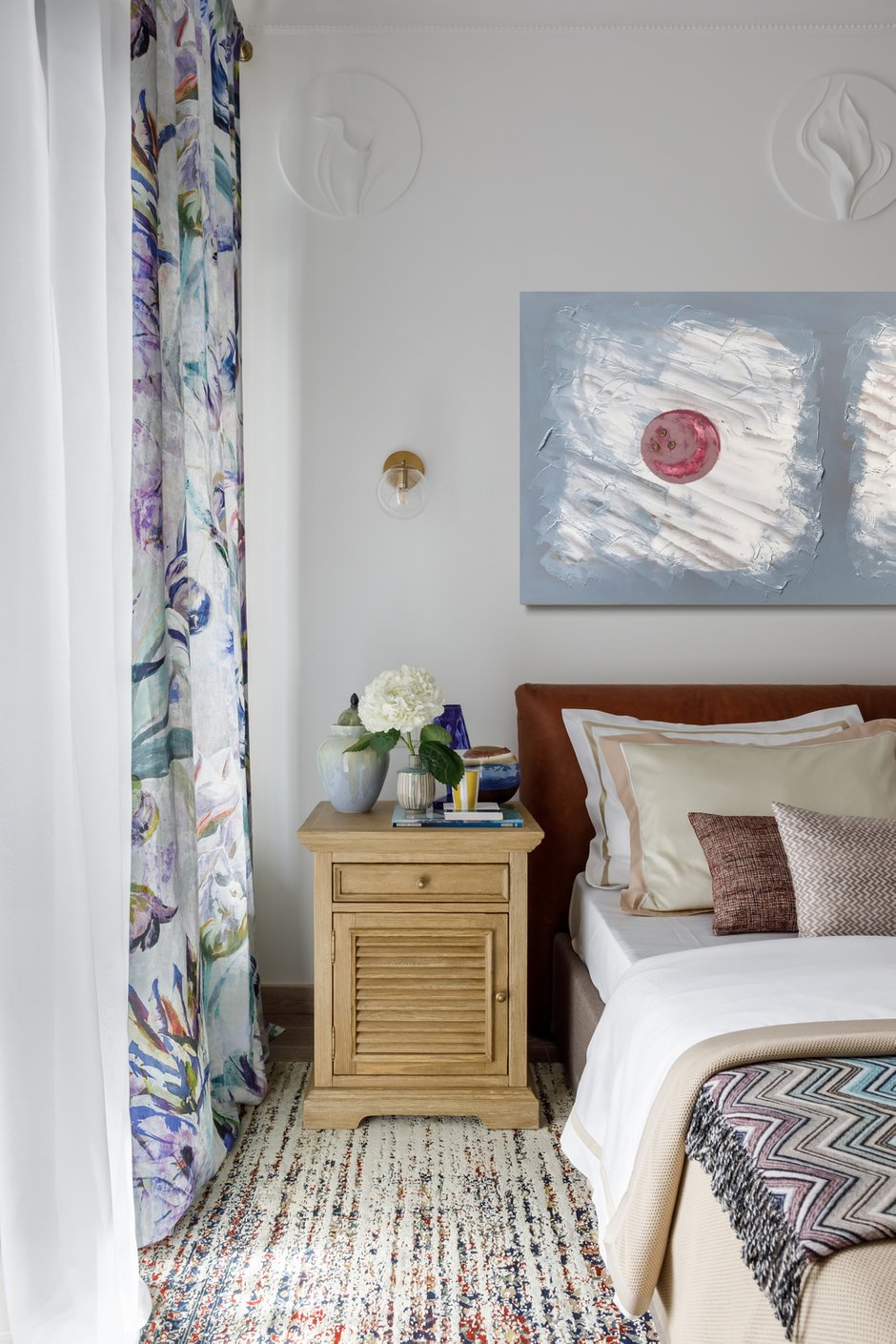 Фотография: Спальня в стиле Современный, Квартира, Проект недели, Москва, 1 комната, до 40 метров, Мария Устинова – фото на INMYROOM