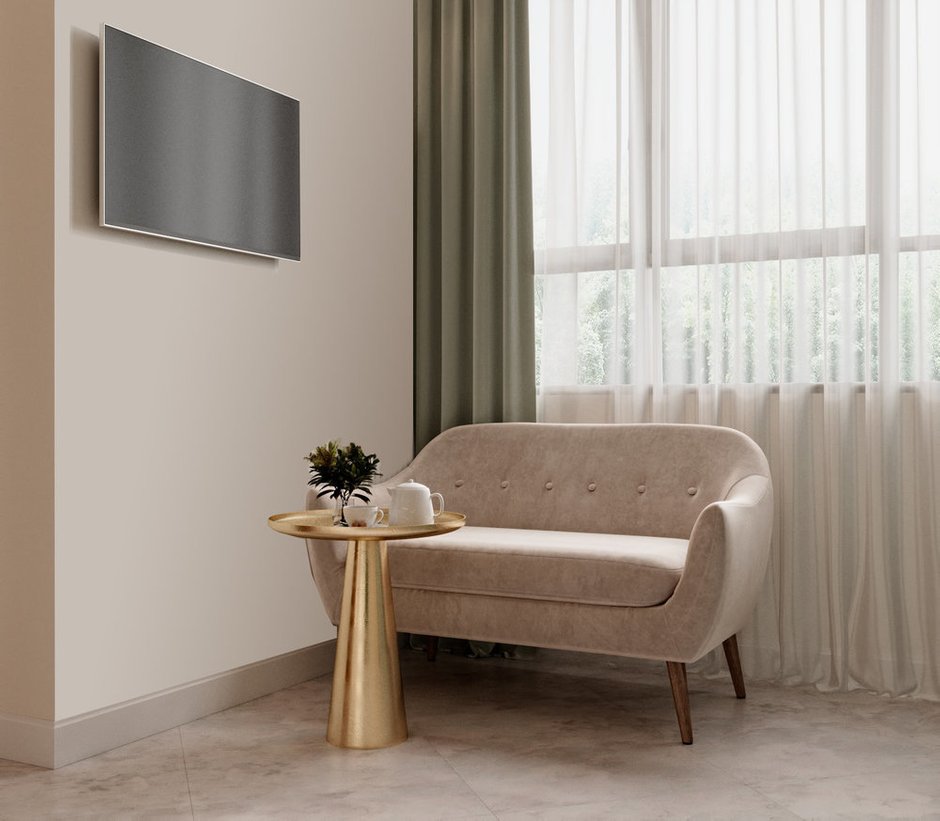 Фотография: Спальня в стиле Современный, Квартира, Проект недели, Москва, 4 и больше, 60-90 метров, Надежда Требухина – фото на INMYROOM