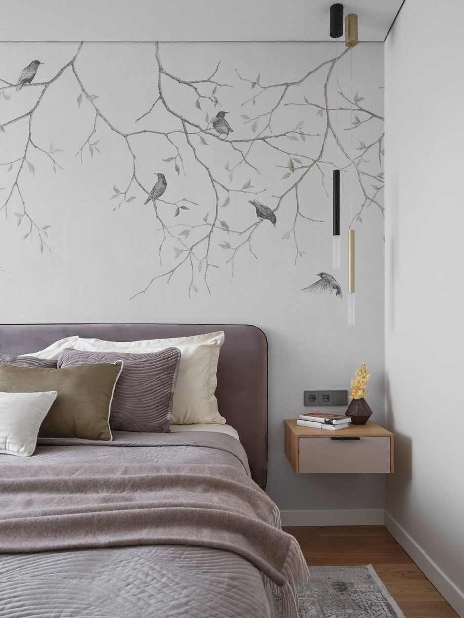 Фото: Стильная, Модерн, Квартира, Проект дня, Панельный дом, 2 комнаты, 60-90 метров, Челябинская область, Влада Николаева – фото на INMYROOM