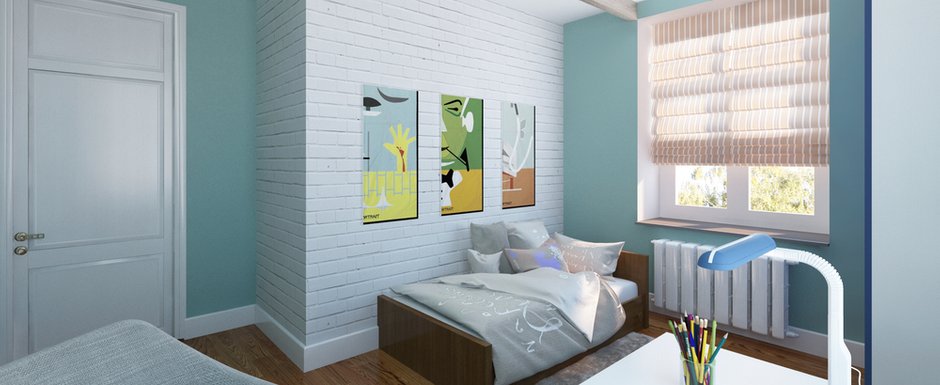 Фотография: Детская в стиле Лофт, Проект недели, Московская область, АРТ|КЛУБ, Таунхаус, Яна Страхатова, 4 и больше, Более 90 метров – фото на INMYROOM