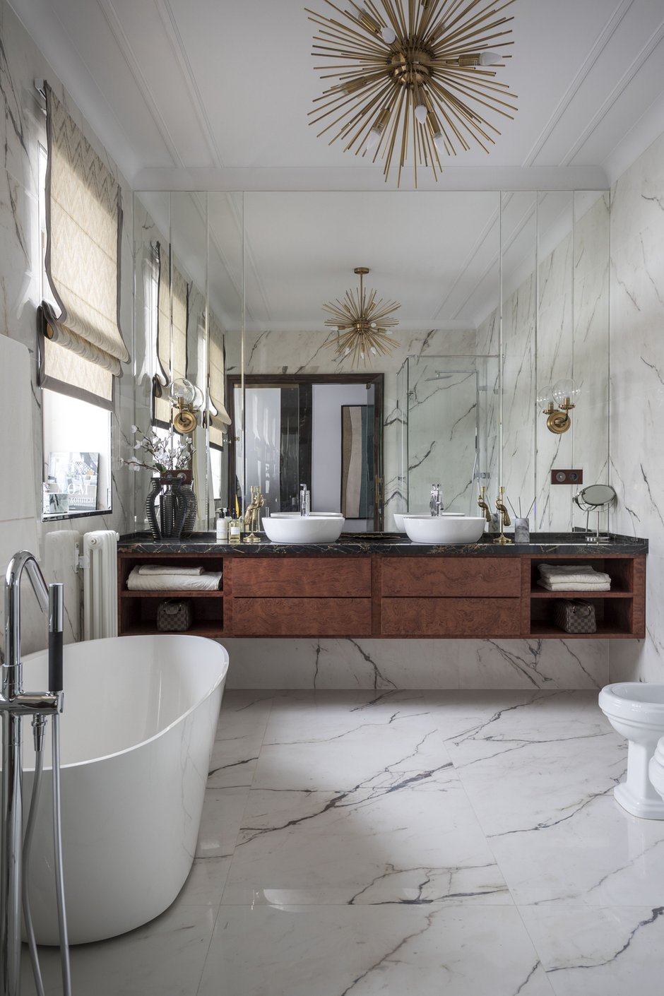 Фотография: Ванная в стиле Современный, Проект недели, Подмосковье, Дом и дача, Таунхаус, 4 и больше, Более 90 метров, Бюро Home Emotions – фото на INMYROOM