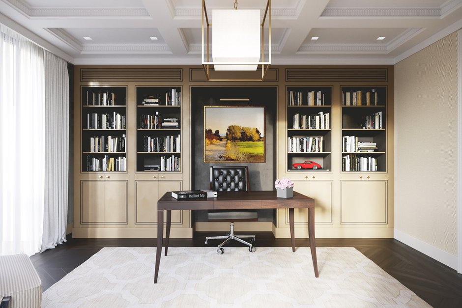 Фотография: Кабинет в стиле Современный, – фото на INMYROOM