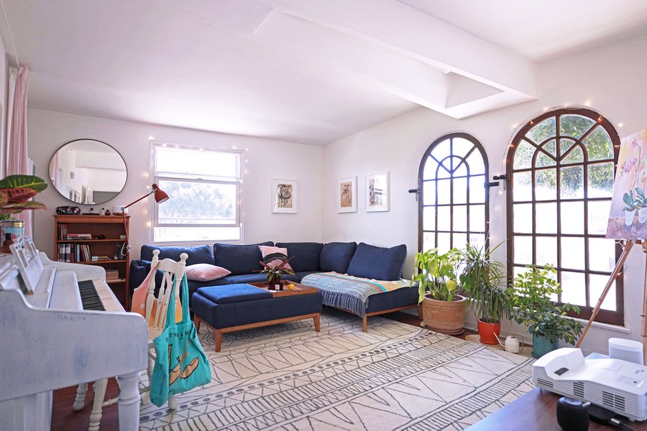 Фотография:  в стиле , Современный, Эклектика, Квартира, Проект недели, Лос-Анджелес, 3 комнаты, 60-90 метров, Даша Максимова – фото на INMYROOM