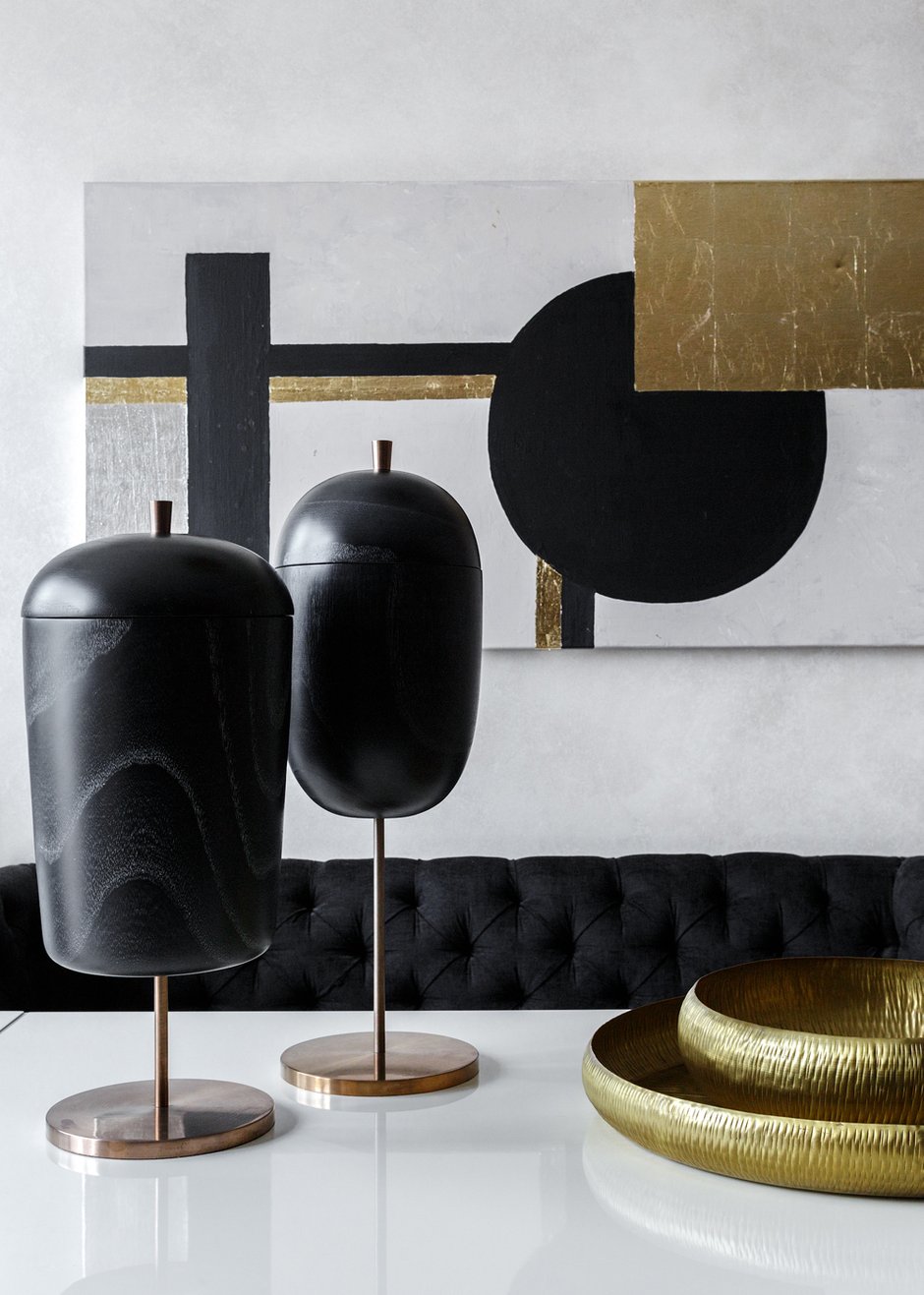 Фотография: Кухня и столовая в стиле Современный, Эклектика, Квартира, Проект недели, Москва, 3 комнаты, Более 90 метров, Наталья Наумова – фото на INMYROOM