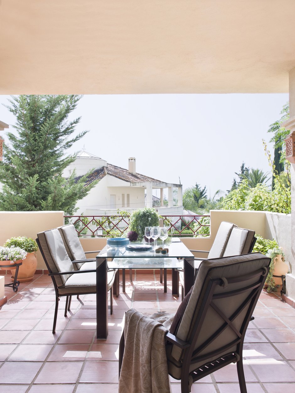 Фотография: Терраса в стиле Современный, Квартира, Испания, Проект недели, Ксения Турик – фото на INMYROOM