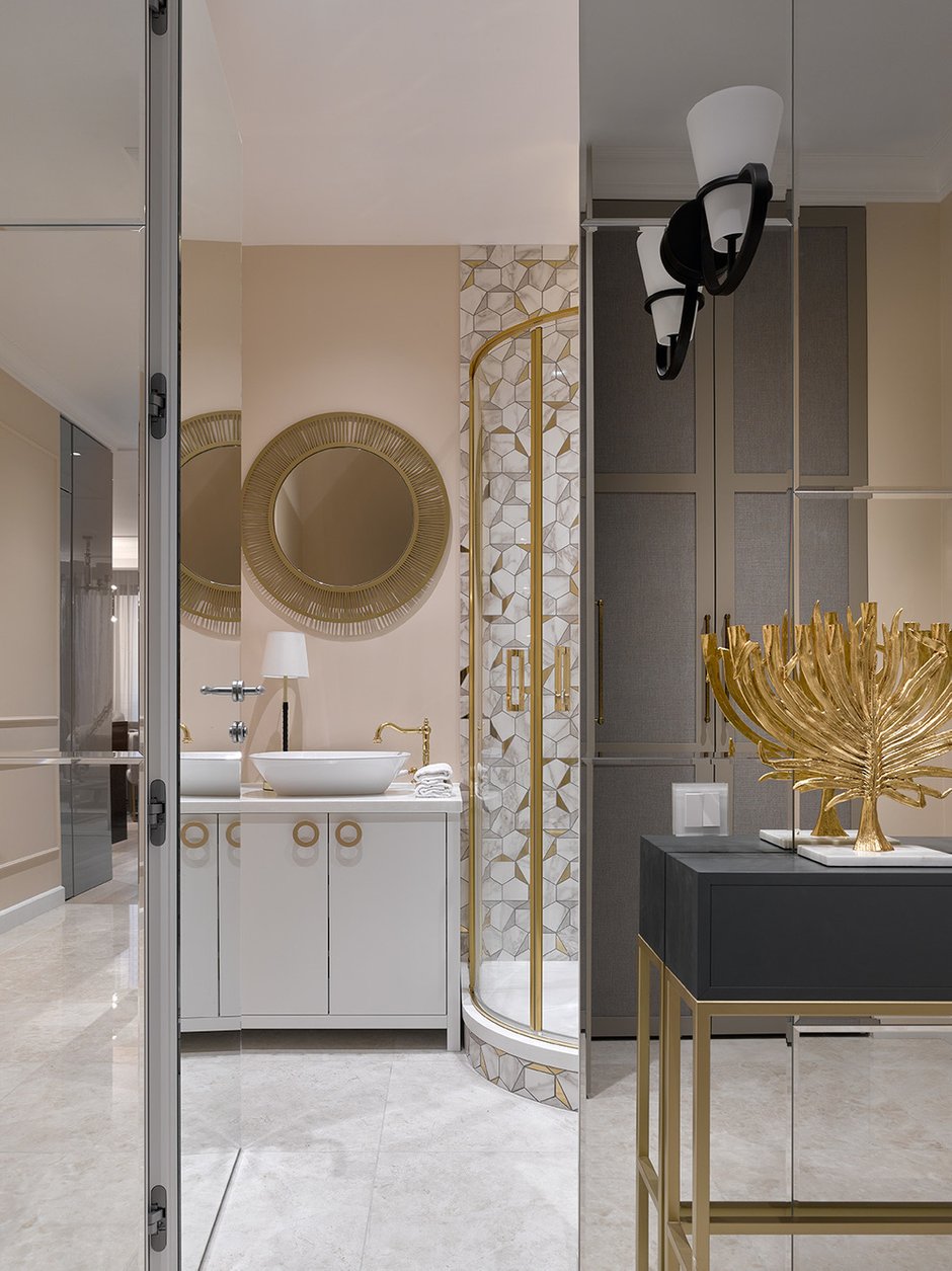 Фотография: Прихожая в стиле Классический, Современный, Квартира, Проект недели, Москва, «Уютная квартира», Наталья Преображенская, 3 комнаты, Более 90 метров – фото на INMYROOM