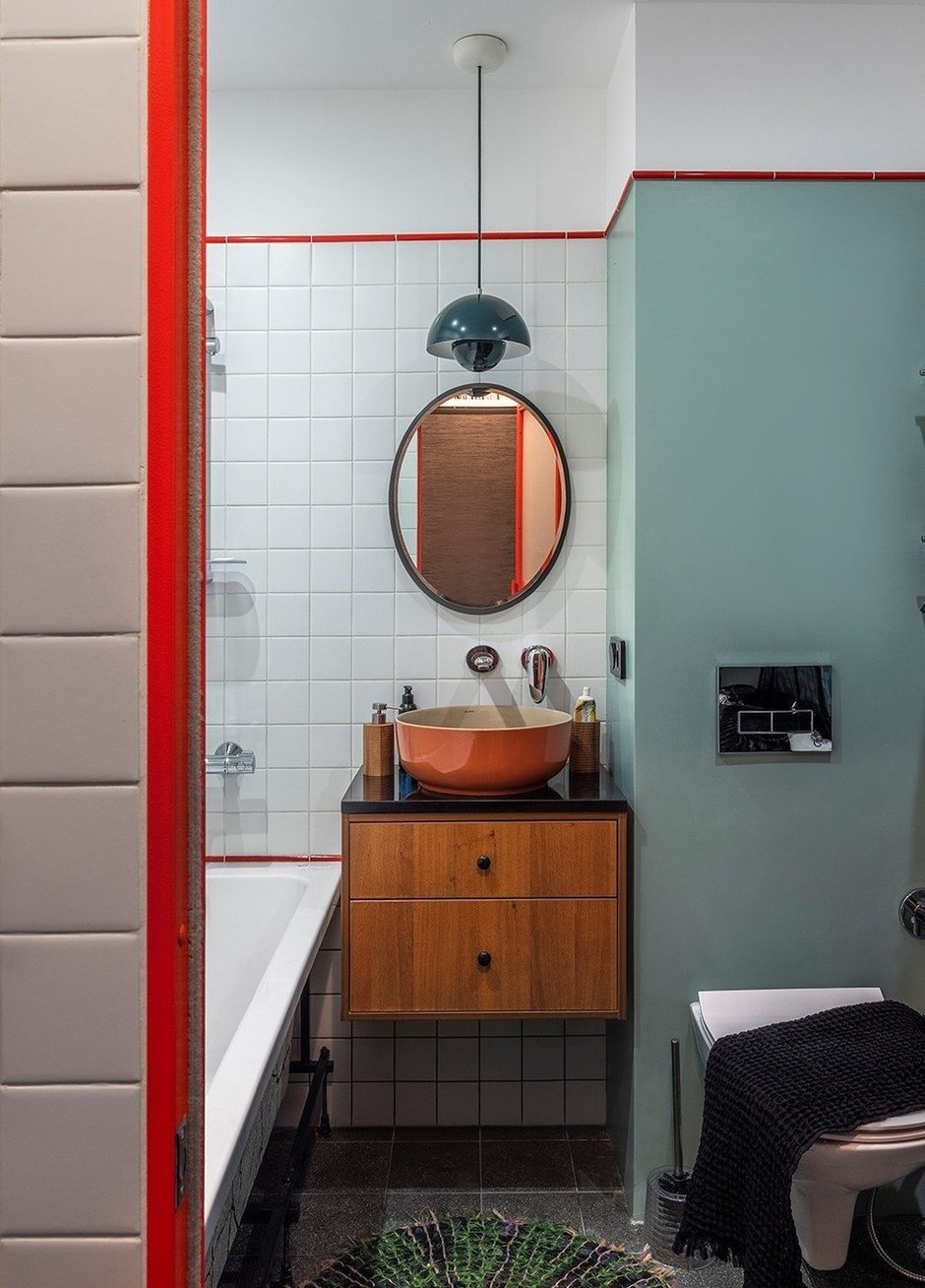 Фотография: Ванная в стиле Скандинавский, Гид – фото на INMYROOM