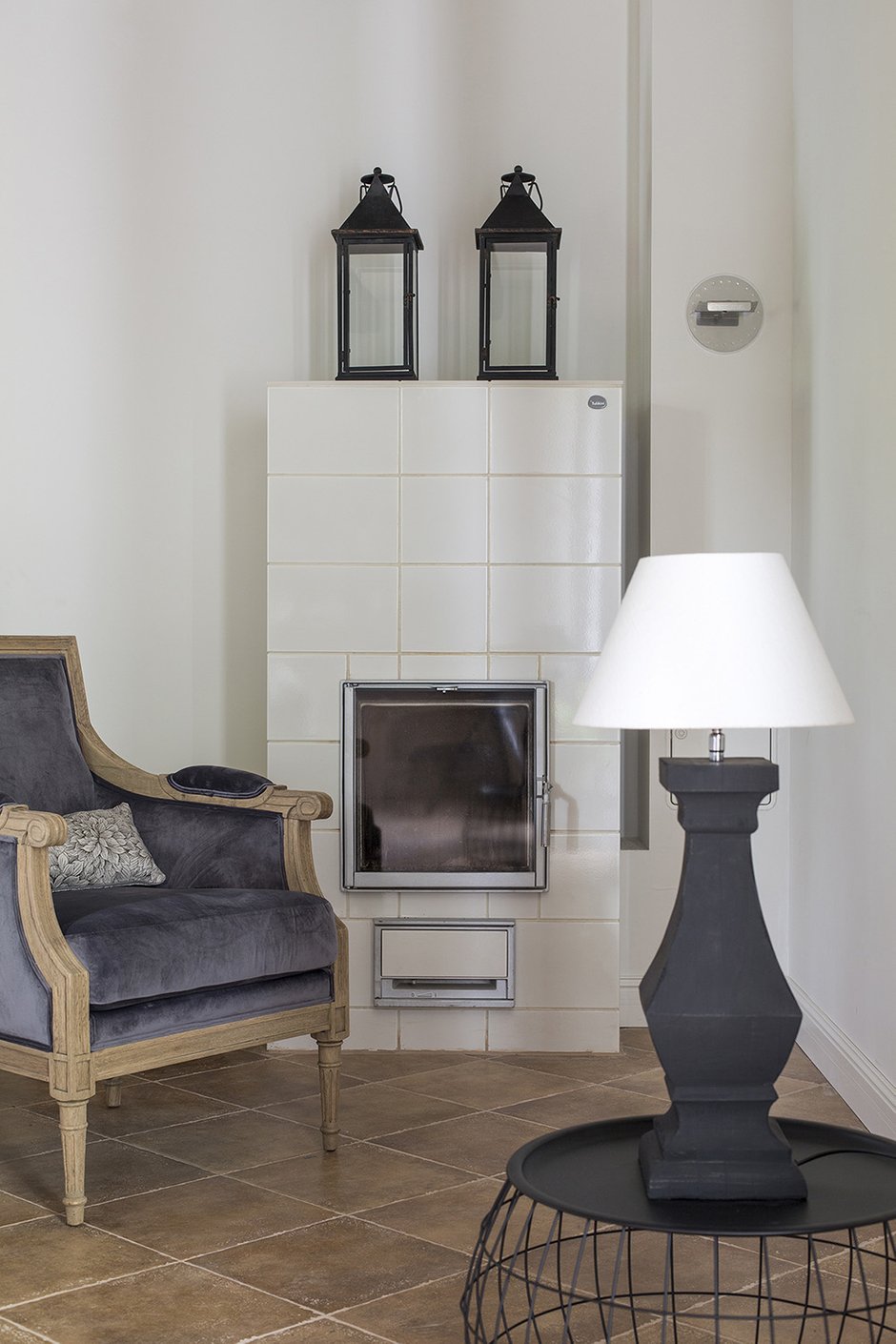 Фотография: Гостиная в стиле Прованс и Кантри, Дом, Проект недели, Подмосковье, Дом и дача, Московская область, Кирпичный дом, 4 и больше, Более 90 метров, Надежда Малых, Максим Бондаренко – фото на INMYROOM