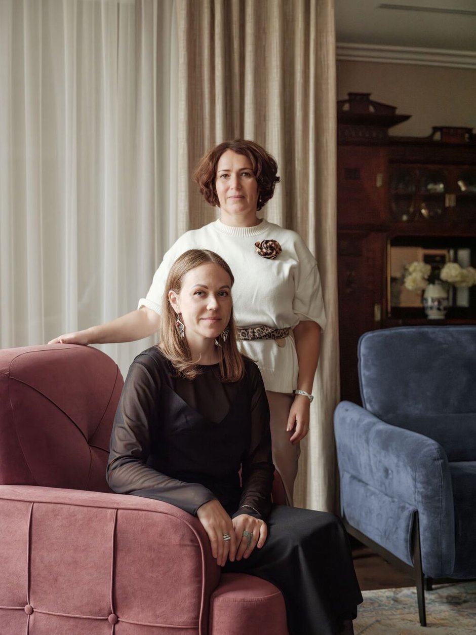 Дизайнеры Яна Семенова и Ирина Шац 