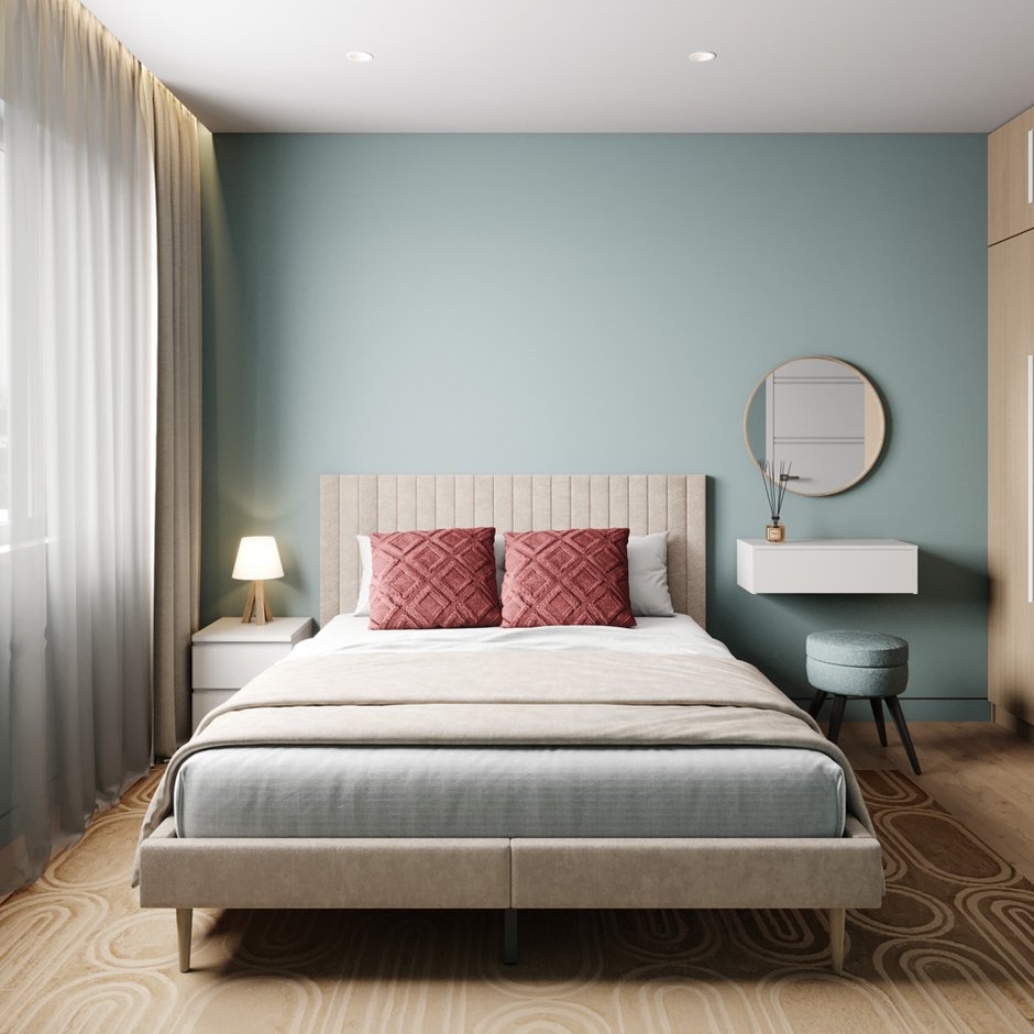 Уютная двухкомнатная квартира 52 м² в современном стиле — INMYROOM