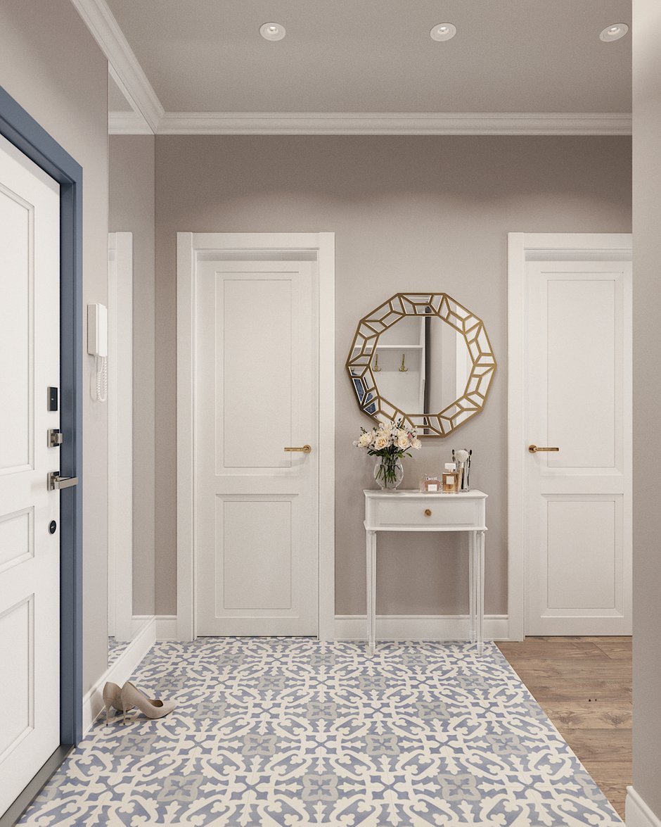 Фотография: Прихожая в стиле Современный, Квартира, Проект дня, Московская область, 3 комнаты, 60-90 метров, Монолитно-кирпичный, Анастасия Кудряшова, ЖК «Клязьминская высота», ПРЕМИЯ INMYROOM – фото на INMYROOM