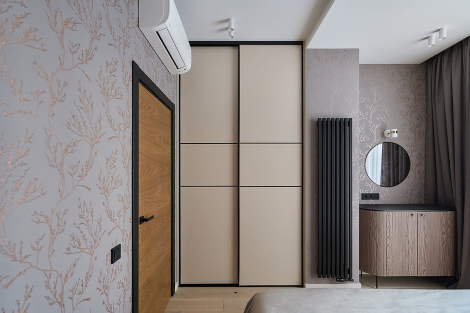 Фотография:  в стиле , Квартира, Проект дня, Москва, 1 комната, 40-60 метров, минимализм, современный, Мария Куймазова – фото на INMYROOM