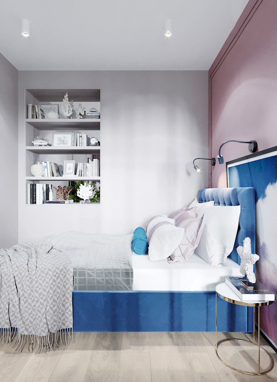 Фотография: Спальня в стиле Современный, Малогабаритная квартира, Квартира, Студия, Проект недели, Красногорск, до 40 метров, Ольга Бойцова – фото на INMYROOM