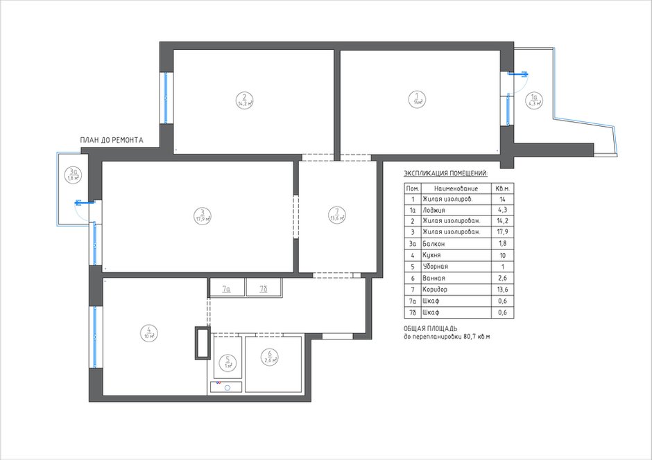 Фотография: Планировки в стиле , Лофт, Квартира, Проект недели, Москва, Панельный дом, П-3, 3 комнаты, 60-90 метров, Алена Горская – фото на INMYROOM