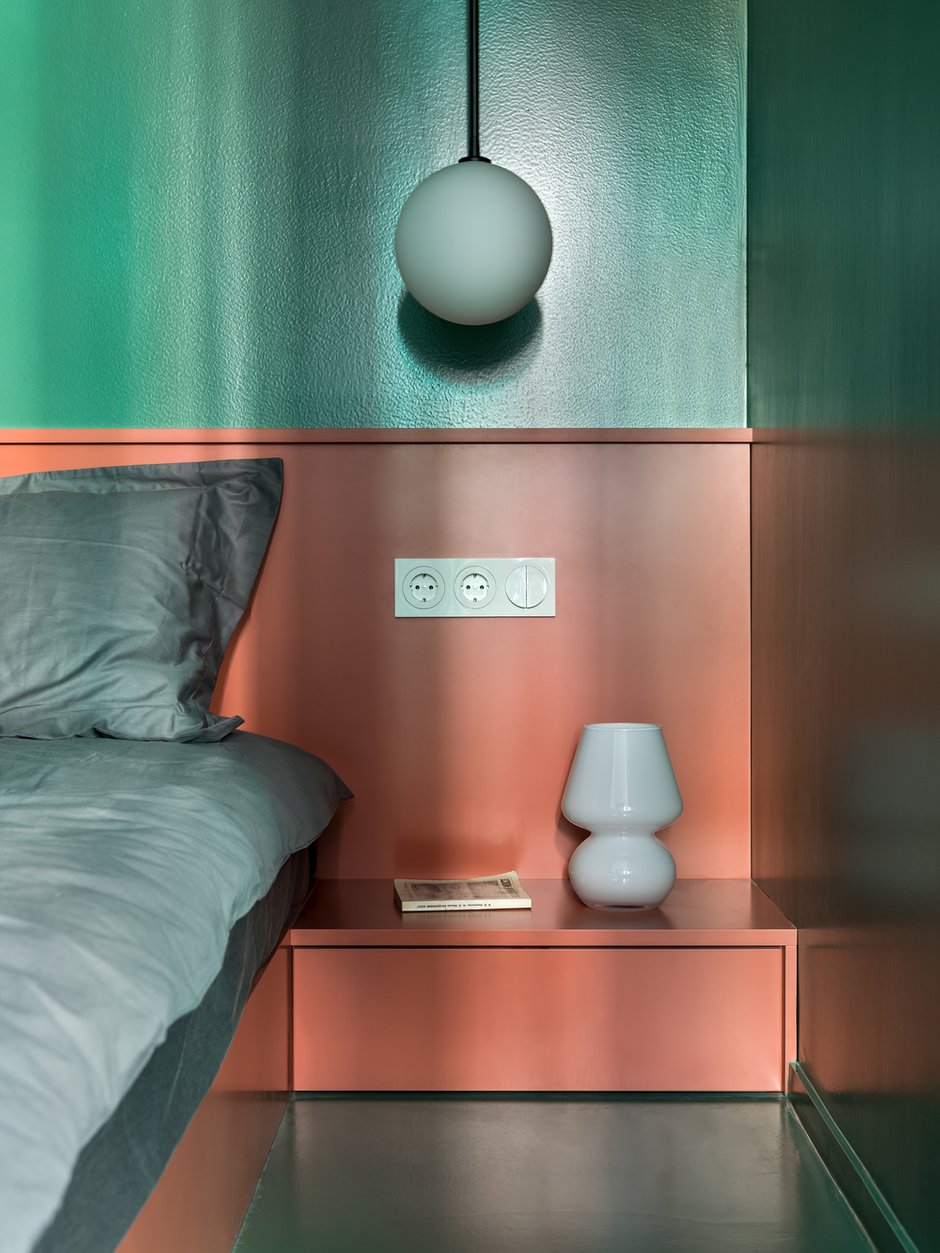 Фотография: Спальня в стиле Современный, Минимализм, Малогабаритная квартира, Квартира, Студия, Проект недели, Минск, 40-60 метров, VAE design & architecture, Евгений Варкович, Лана Лето – фото на INMYROOM