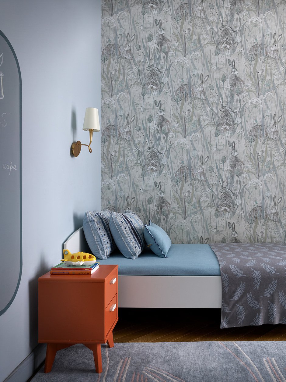 Фотография: Детская в стиле Современный, Эклектика, Квартира, Проект недели, Москва, 3 комнаты, 60-90 метров, Анастасия Холопцева – фото на INMYROOM