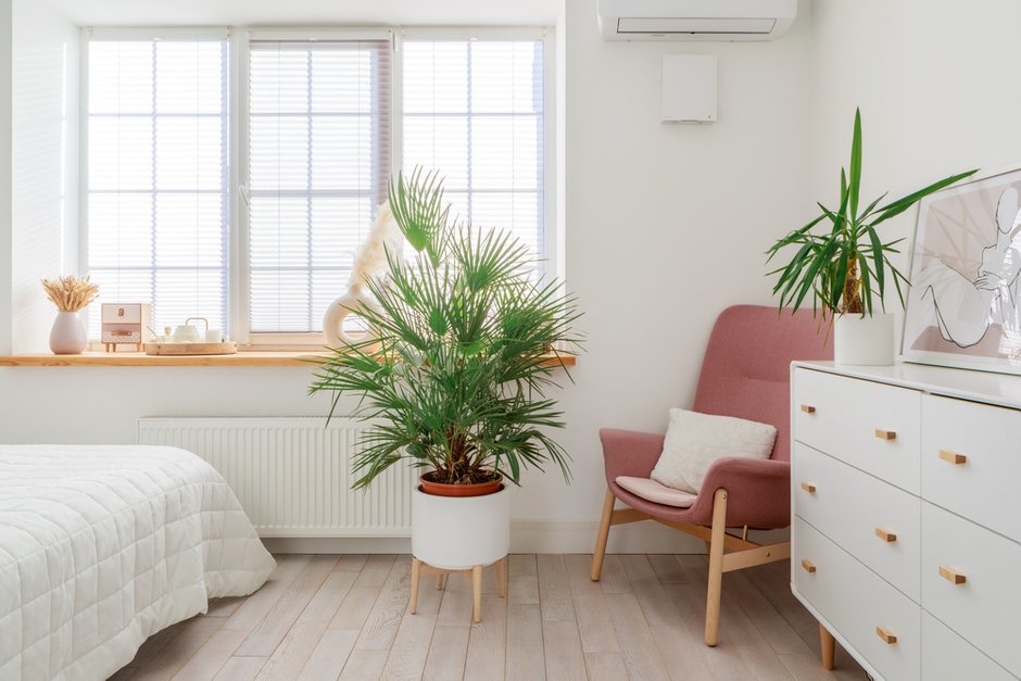 Фотография: Спальня в стиле Скандинавский, Современный, Проект дня, Холодильник, Дом и дача, Samsung, Таунхаус, 4 и больше, Более 90 метров – фото на INMYROOM