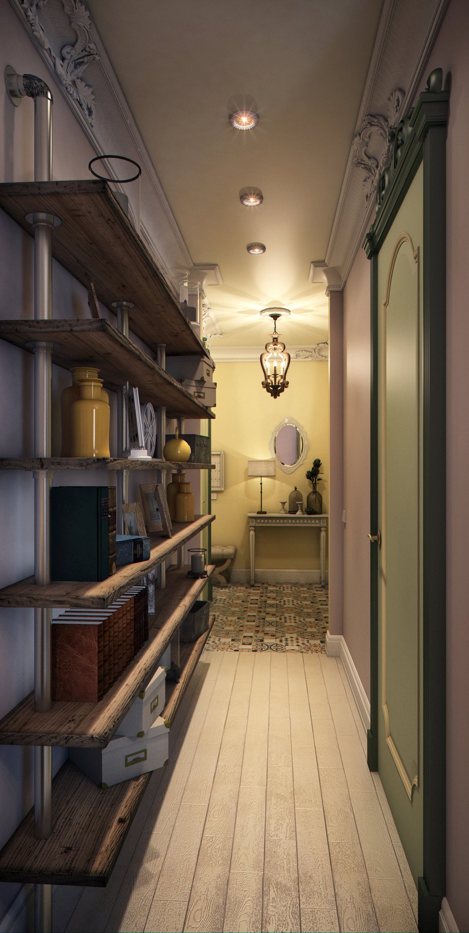 Фотография:  в стиле , Эклектика, Квартира, Gramercy Home, LAUFEN, Проект недели, Dulux, Марина Саркисян, Designers Guild, Hansgrohe Raindance, классический интерьер, Citilux, как оформить интерьер двушки, Roca Gap, La Dia Grazia, Lucide Robin, Arte Lamp Vilaggio, Cesar Etoile, как из однушки сделать двушку, прованс в двушке, Кирпичный дом, Финляндия, Хельсинки, 2 комнаты, до 40 метров – фото на INMYROOM