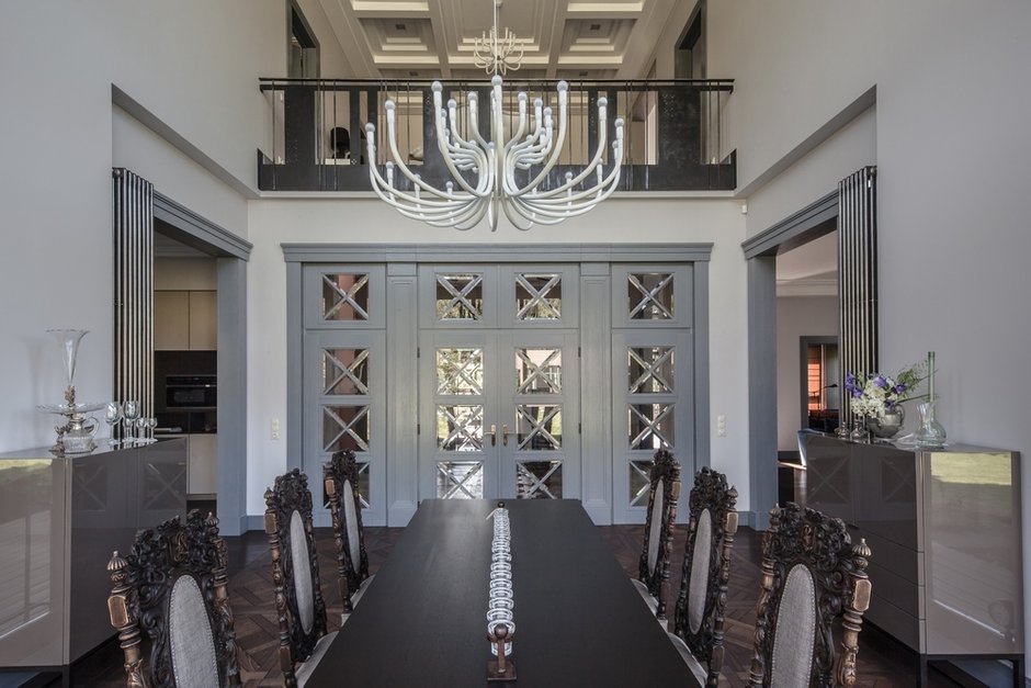 Фотография: Кухня и столовая в стиле Классический, Современный, Эклектика, Дом, Проект недели, Дом и дача, Новая Москва, 4 и больше, Более 90 метров, Марина Бирюкова, Елизавета Голубцова, BIGO – фото на INMYROOM