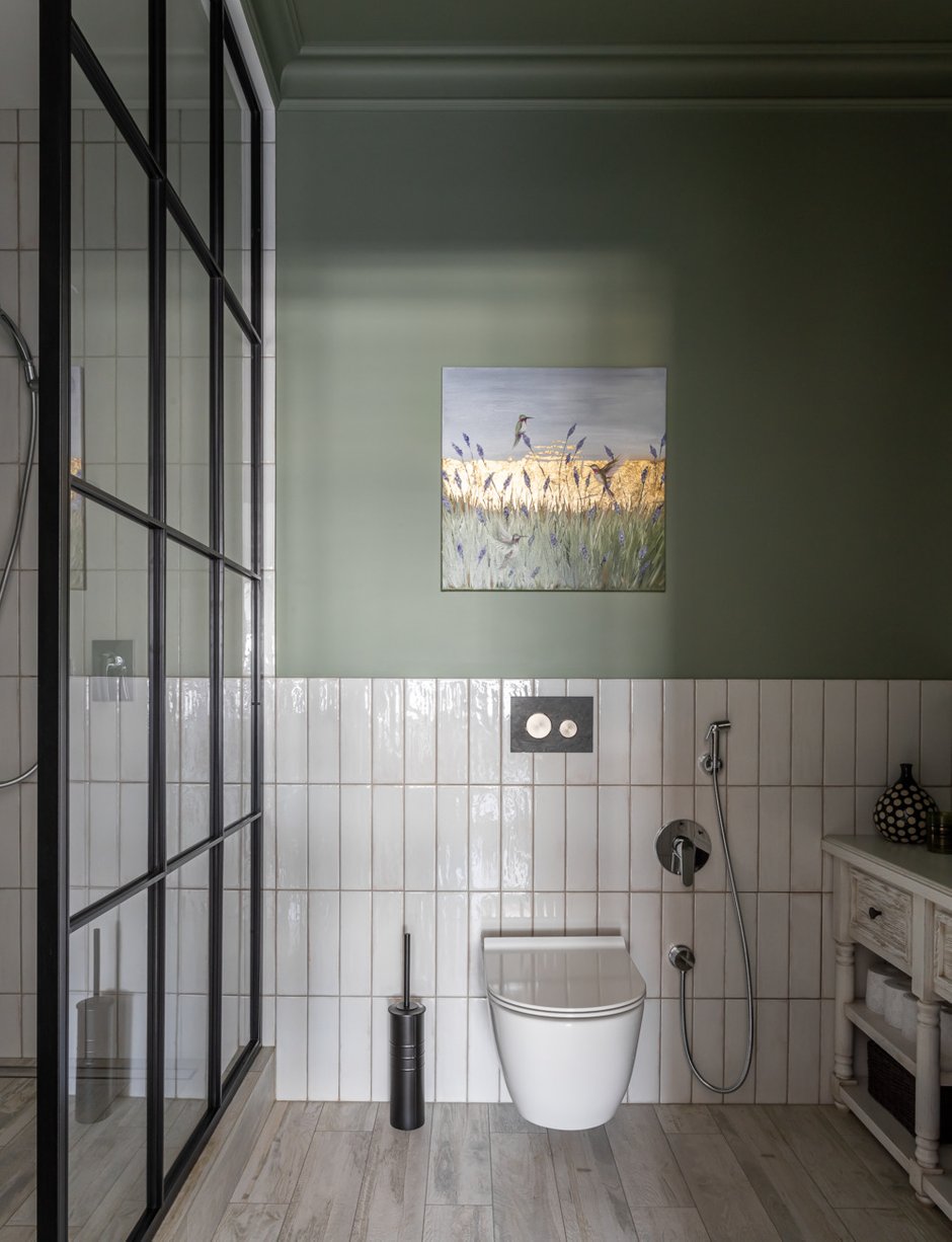 Фотография: Ванная в стиле Прованс и Кантри, Квартира, Проект недели, Челябинск, 3 комнаты, Более 90 метров, Яна Петрова – фото на INMYROOM