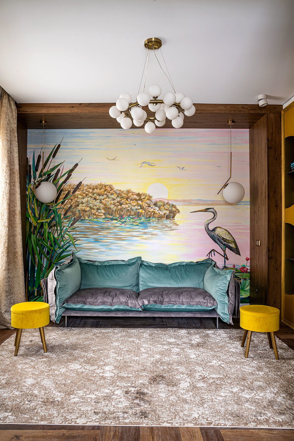 Фотография: Гостиная в стиле Современный, Кухня и столовая, Советы, до 40 метров, Надежда Тертышникова – фото на INMYROOM