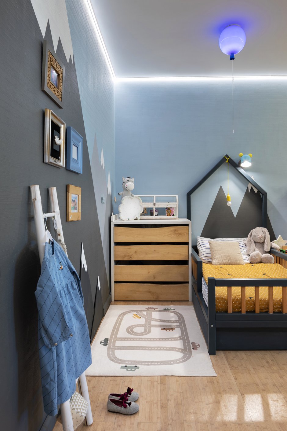 Фотография: Детская в стиле Современный, Квартира, Проект недели, Москва, 3 комнаты, 60-90 метров, Анна Никитина – фото на INMYROOM