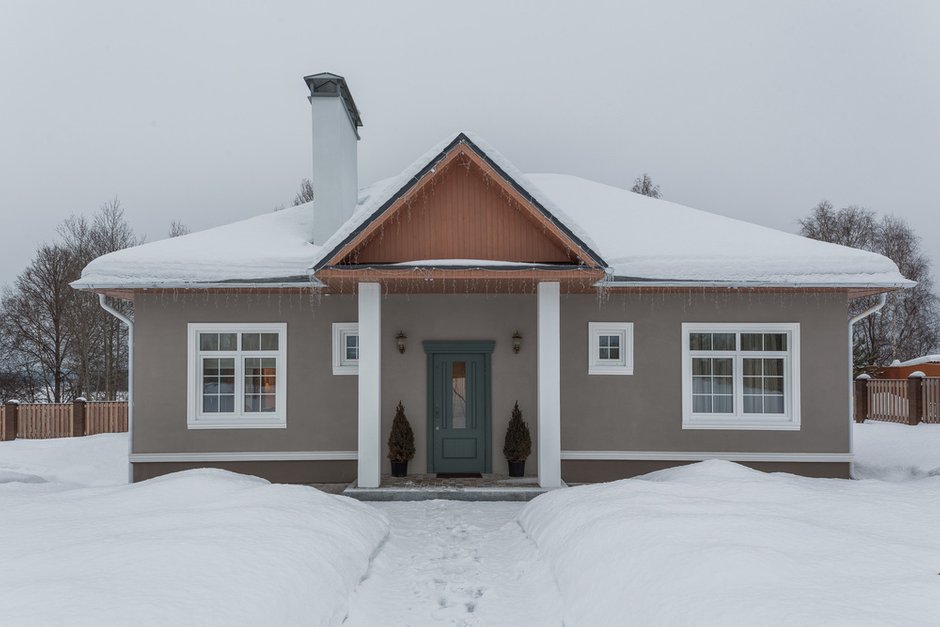 Фотография: в стиле , Классический, Современный, Дом, Проект недели, Дом и дача, Таруса, 4 и больше, 60-90 метров, Евгения Лебедева – фото на INMYROOM