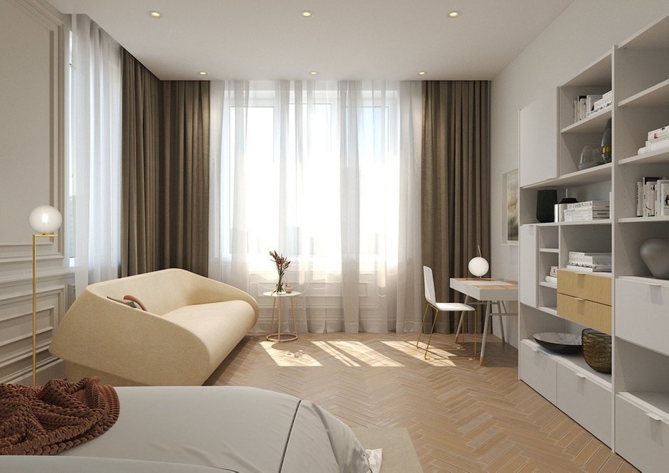 Фотография: Кабинет в стиле Современный, Проект недели, ПРЕМИЯ INMYROOM – фото на INMYROOM