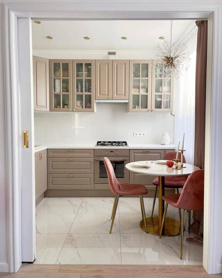 Photo: in style, kitchen and dining room, an apartment, rooms, interior design, alteration, remaking the kitchen, how to arrange the interior of the kitchen, the interior of the kitchen, do your own repair, interior design, stalinka, stalinka, kitchen in Stalin, remodeling a typical apartment, kitchen design in Stalin, design in Stalinka - design in Stalinka - design - design in Stalinka - design - design in Сталинка фото в inmyroom
