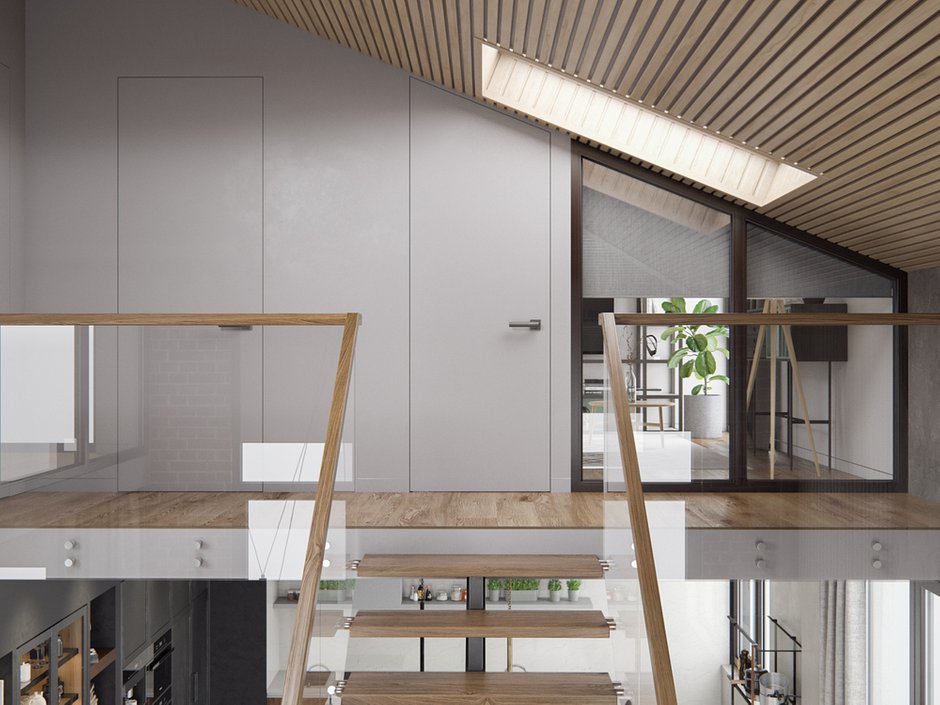 Фотография: Прочее в стиле Лофт, Квартира, Проект недели, Москва, Айя Лисова, Монолитный дом, 4 и больше, Более 90 метров, ЖК «Рассвет», Aiya Design – фото на INMYROOM