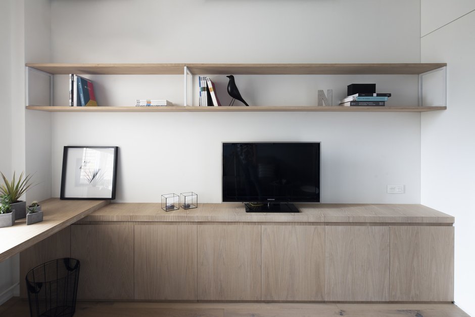 Фотография: Гостиная в стиле Современный, Квартира, Проект недели, Москва, Монолитный дом, 4 и больше, Более 90 метров, Zeworkroomstudio – фото на INMYROOM