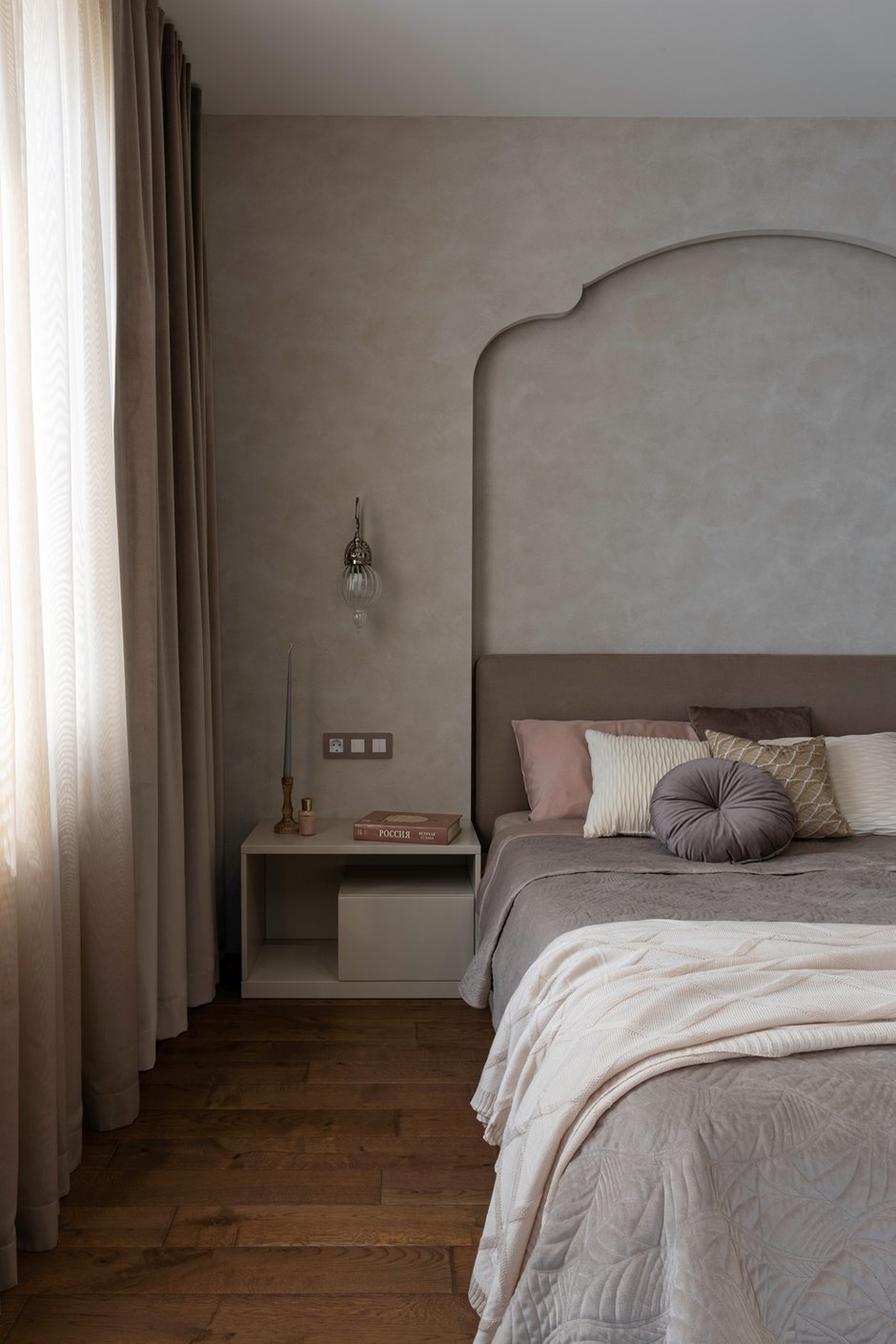 Фотография: Спальня в стиле Восточный, Квартира, Проект недели, Самара, 4 и больше, Более 90 метров, Татьяна Тувман – фото на INMYROOM