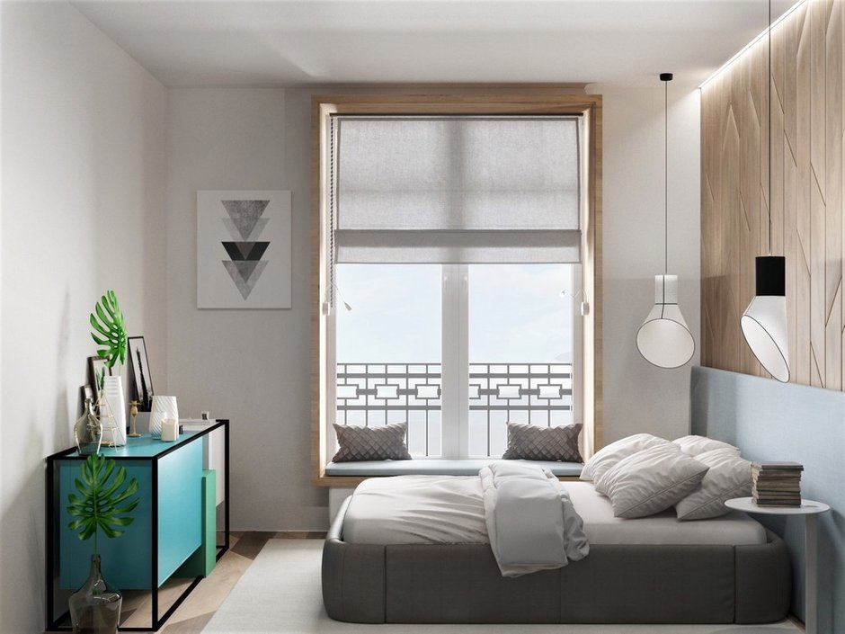 Фотография: Спальня в стиле Современный, Квартира, Проект дня, Красногорск, Виктория Золина, Zi-Design Interiors, 4 и больше, Более 90 метров, Катерина Старикова – фото на INMYROOM