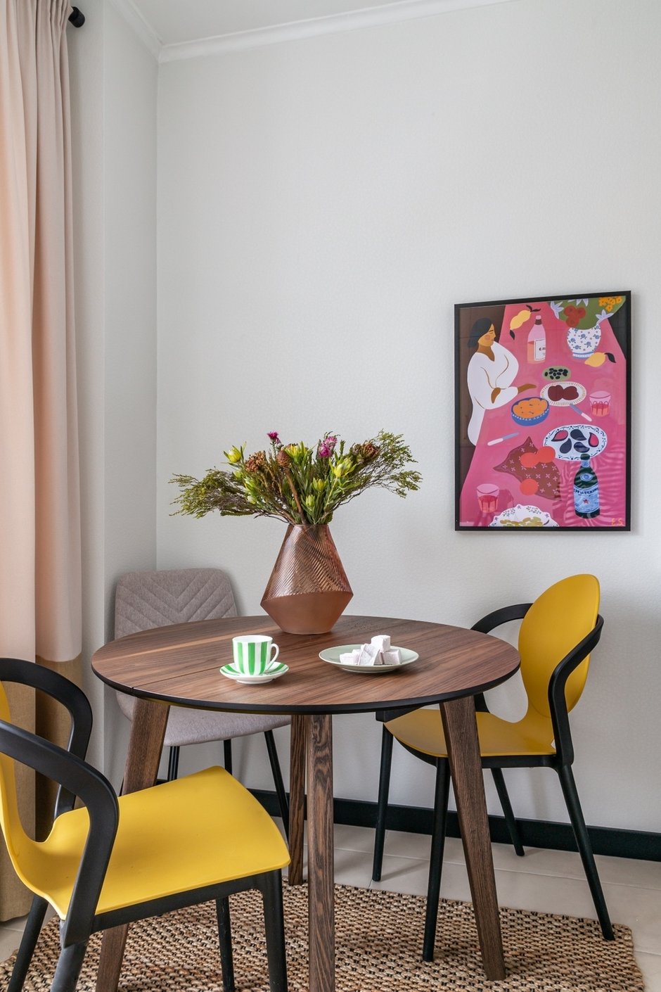 Фотография: Кухня и столовая в стиле Современный, Квартира, Проект недели, Москва, Монолитный дом, 2 комнаты, 60-90 метров, Татьяна Романова, T Home – фото на INMYROOM