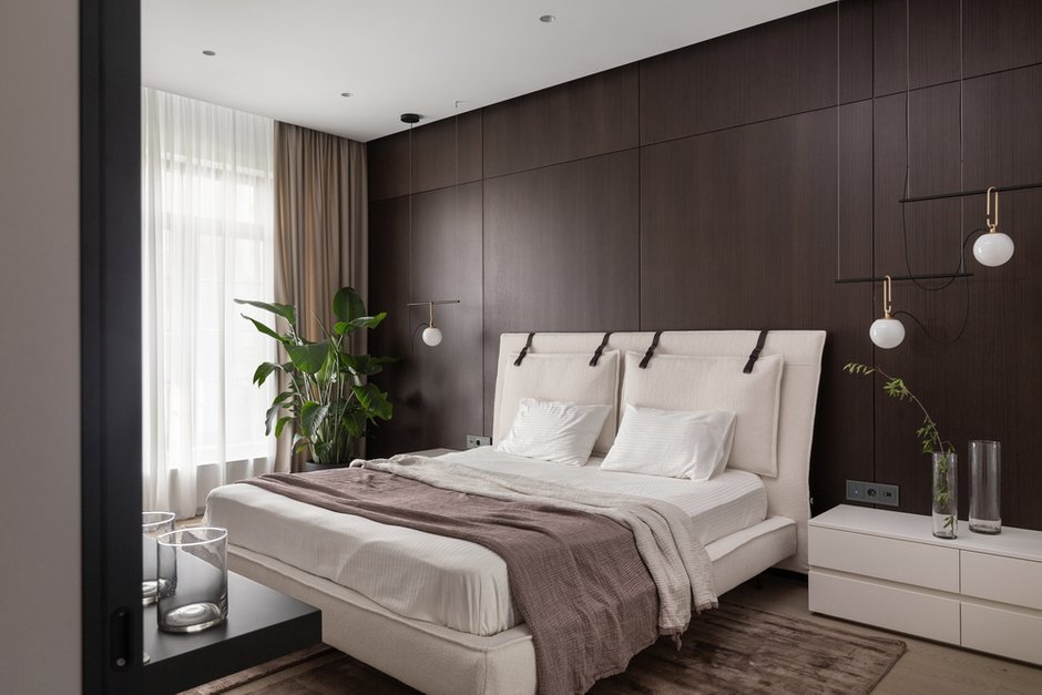 Фотография: Спальня в стиле Современный, Хай-тек, Квартира, Украина, Проект недели, SVOYA STUDIO, 3 комнаты, Более 90 метров, Днепр – фото на INMYROOM