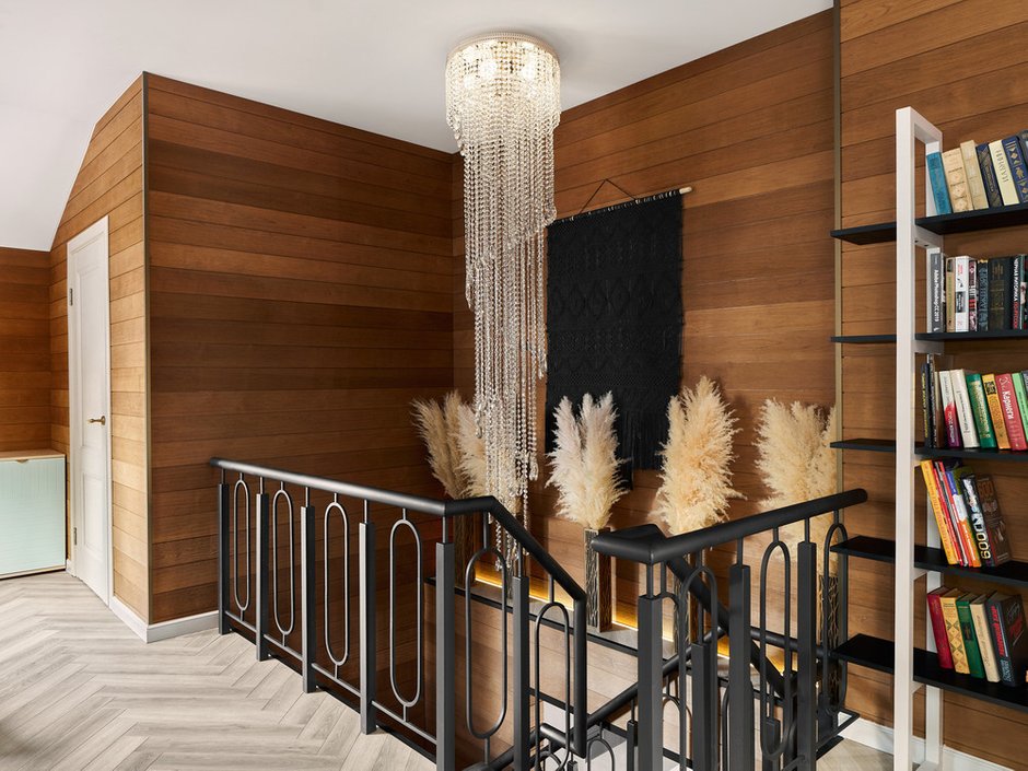 Фотография:  в стиле , Дом, Проект дня, Дом и дача, Ленинградская область, 3 комнаты, Более 90 метров, Индивидуальный проект, эклектика с элементами современного, Алена Донцова – фото на INMYROOM