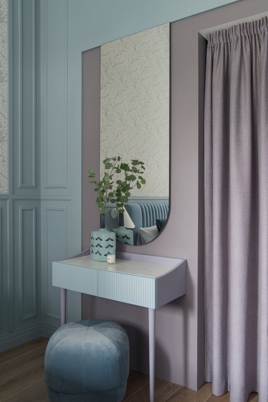 Фотография: Спальня в стиле Современный, Квартира, Проект недели, Москва, Монолитный дом, 3 комнаты, 60-90 метров, Ирина Ковецкая – фото на INMYROOM