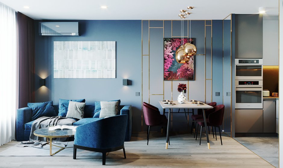 Фотография: Гостиная в стиле Современный, Гид, Наля Зотова, Bon Home Design, Ирина Большакова, LINES, PROSVIRIN DESIGN STUDIO – фото на INMYROOM