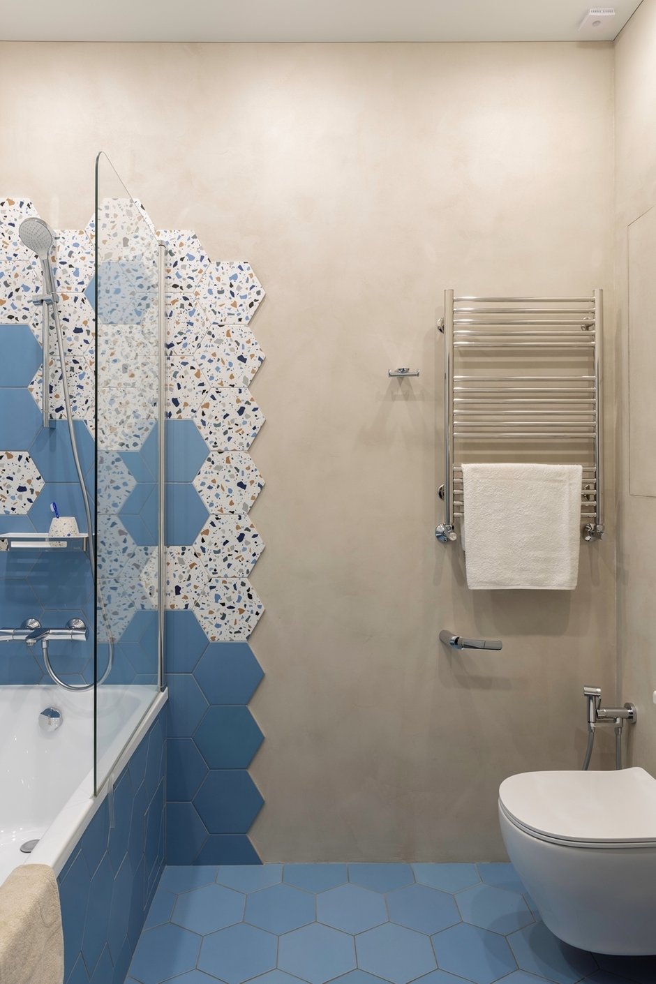 Фотография: Ванная в стиле Современный, Восточный, Квартира, Проект недели, Самара, 4 и больше, Более 90 метров, Татьяна Тувман – фото на INMYROOM