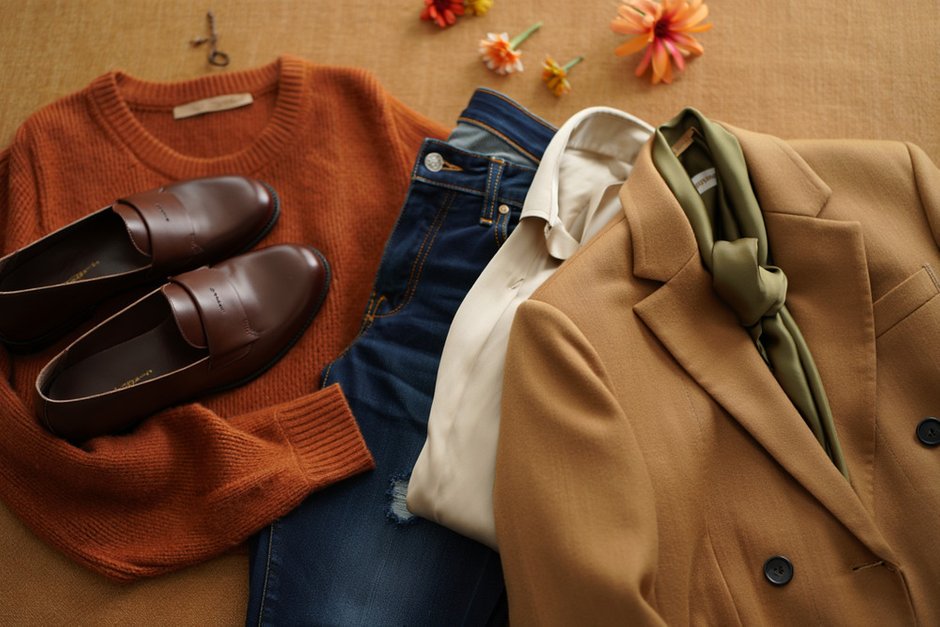 Фотография:  в стиле , LIFESTYLE, капсульный гардероб, одежда, как собрать капсульный гардероб, Капсульный гардероб на осень, гардероб на осень, тренды 2026, базовый женский гардероб на осень, тренды в гардеробе, цветовые решения в одежде, Осенний капсульный гардероб, Базовый гардероб осень-зима, покупка одежды, Как рационально подойти к покупке одежды, тренды в одежде – фото на INMYROOM