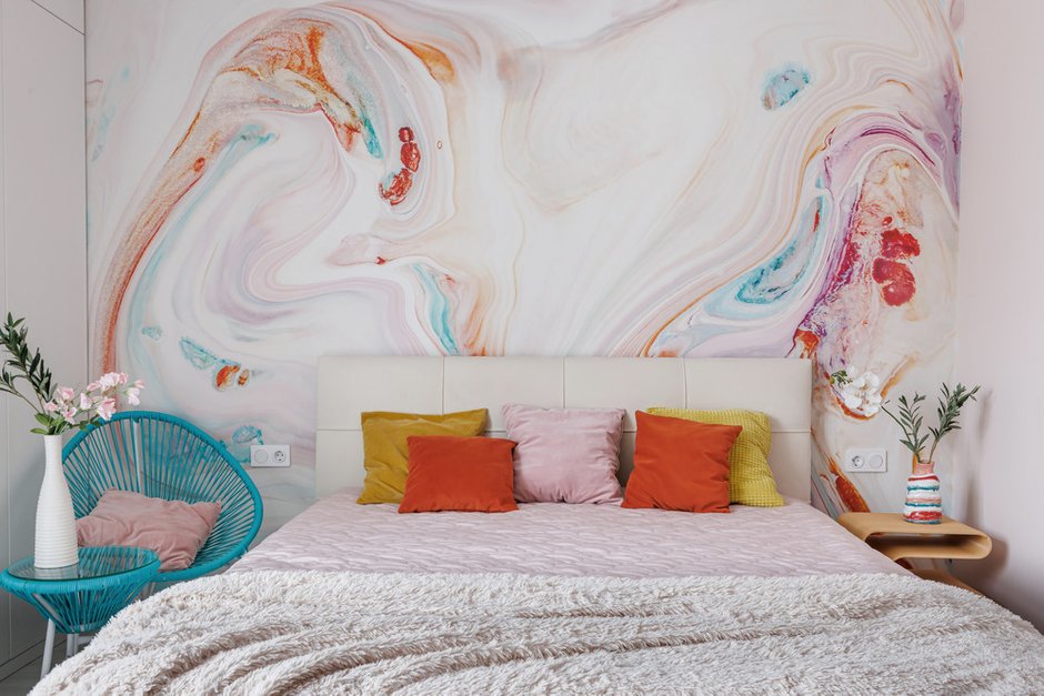 Фотография: Спальня в стиле Современный, Квартира, Проект недели, Екатеринбург, Монолитный дом, 4 и больше, Более 90 метров, Светлана Пахомова – фото на INMYROOM