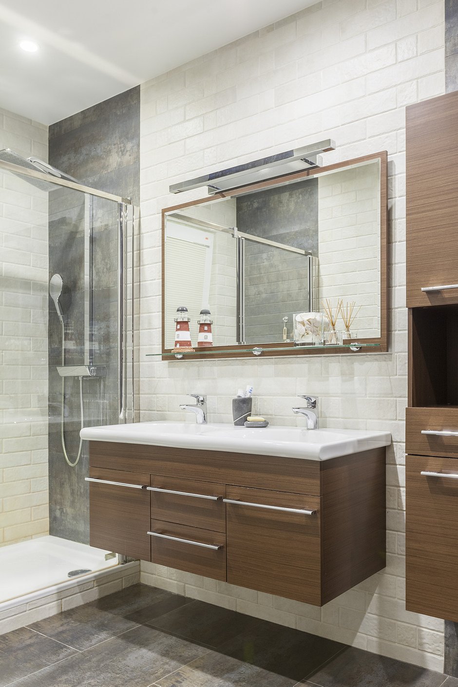 Фотография: Ванная в стиле Современный, Проект недели, Москва, Юрий Гришко, Герой InMyRoom, Таунхаус, 4 и больше, Более 90 метров – фото на INMYROOM
